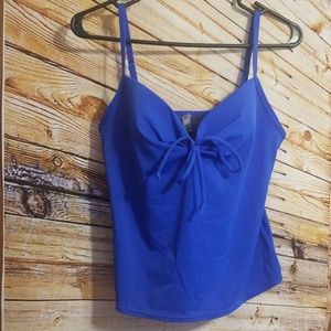 Victoria's Secret Blue Tankini Bathing Suit 38D